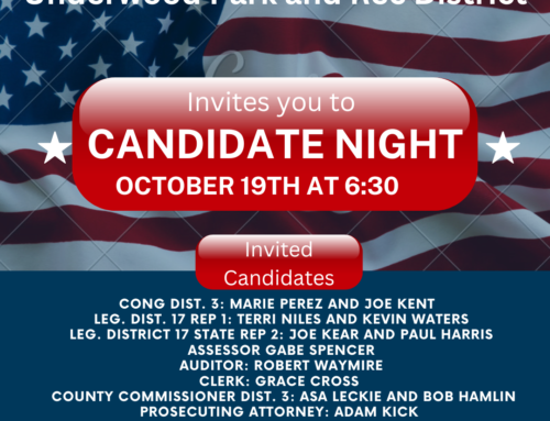 Candidate’s Night October 19