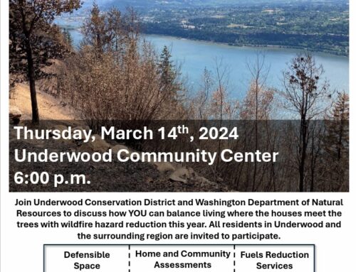 Underwood Community Wildfire Workshop (3/14/24)